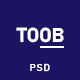 Toob - Personal PSD Template - ThemeForest Item for Sale