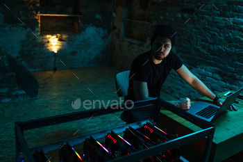 a cryptocoin mine