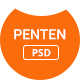 Penten - Professional Clipping Path PSD Template - ThemeForest Item for Sale