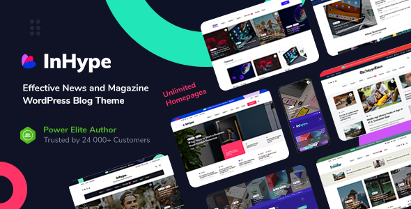 InHype – Blog & Magazine WordPress Theme