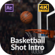 Basketball Shot Intro - VideoHive Item for Sale