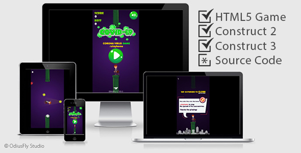 Coronavirus (COVID-19) - HTML5 Game