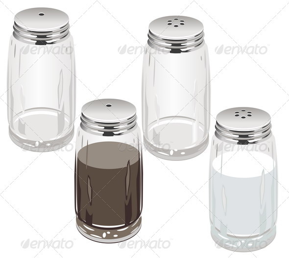 Salt and Pepper Shakers set