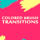 Colored Brush Transitions - VideoHive Item for Sale