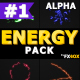 Cartoon Energy Charges | Motion Graphics Pack - VideoHive Item for Sale