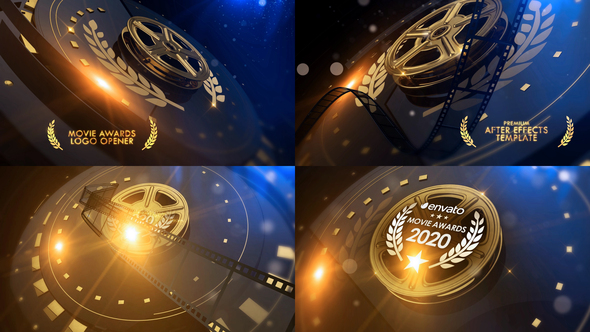 Movie Awards Logo Opener 4K alt