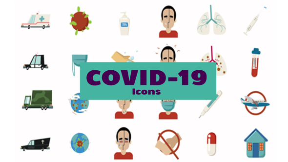 Coronavirus Icons Set