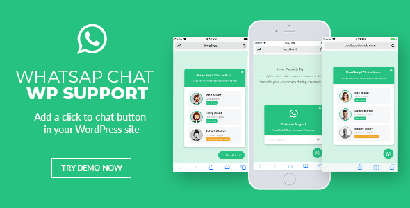 WhatsApp Chat Support - WordPress Plugin