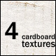 4 Cardboard Textures - GraphicRiver Item for Sale