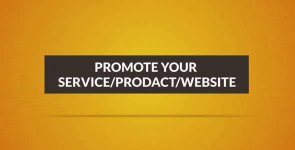 Create Your Service/Prodact/Website Promo