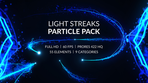 Light Streaks Particle Pack