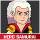 Hero Samurai Character - GraphicRiver Item for Sale