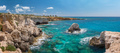 Landscape With Green Sea and Blue Sky, Ayia Napa, Cyprus - PhotoDune Item for Sale