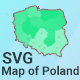 Map of Poland - CodeCanyon Item for Sale