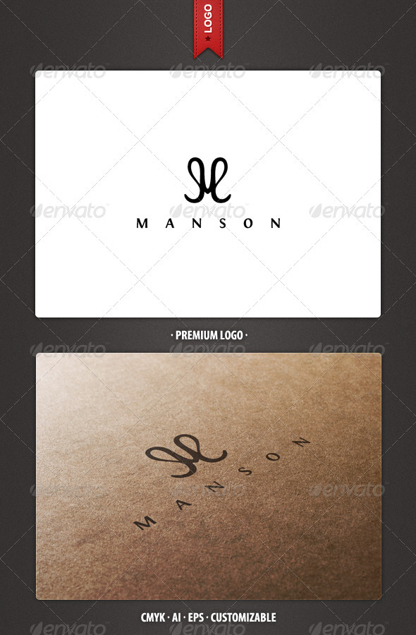 Manson - Letter M Logo Template