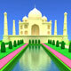 Taj Mahal 3d Low Poly Model - 3DOcean Item for Sale