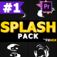 Cartoon Liquid Splashes | Premiere Pro MOGRT - VideoHive Item for Sale