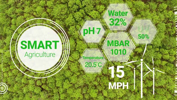 Smart Digital Agriculture Technology By Futuristic Sensor Data Collection