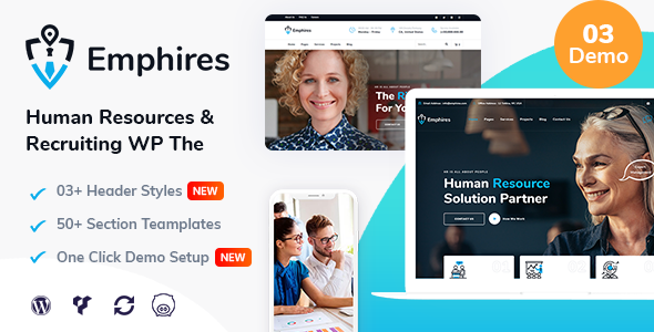 Emphires – Human Resources & Recruiting Theme Preview