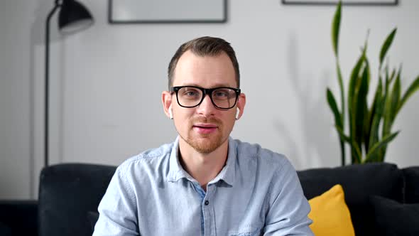 An Intelligent Guy in Smart Casual Shirt