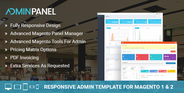 Magento 2 Responsive Admin Template