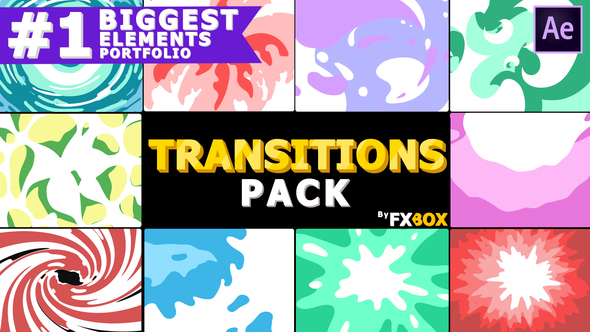 Liquid Transitions Collection | After Effects alt