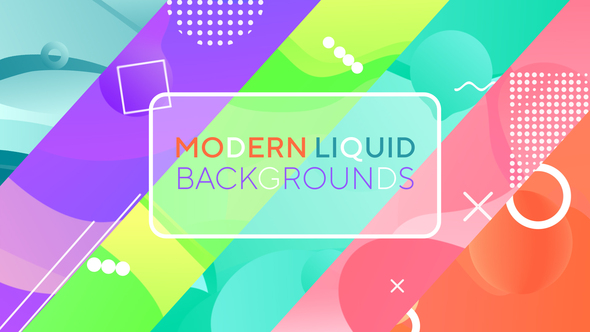 Modern Liquid Backgrounds