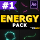 Cartoon Energy And Explosions | After Effects - VideoHive Item for Sale