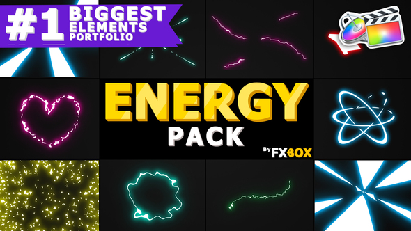 Cartoon Energy And Explosions | FCPX alt