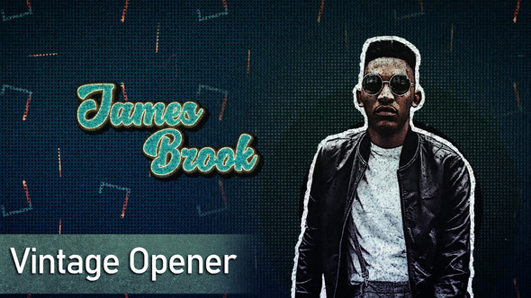 Vintage Opening Titles // Character Introducing Titles alt