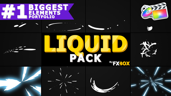 Cartoon Liquid | FCPX alt