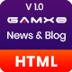 Gamxo - Games News Gaming HTML5 Template - ThemeForest Item for Sale