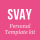 Svay - Personal Template Kit - ThemeForest Item for Sale