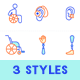 Disability Icons Kit - GraphicRiver Item for Sale
