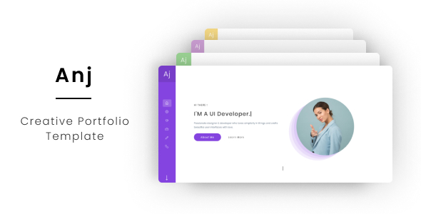 Anj - Creative Portfolio Template