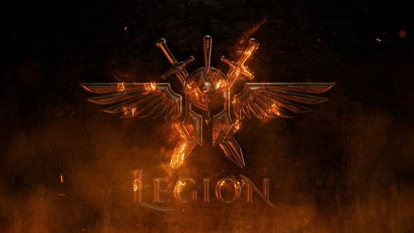 Epic Fire Medieval Logo Reveal
