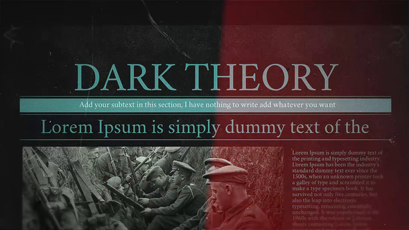 Dark Theory