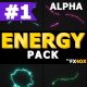 Cartoon Energy And Explosions | Motion Graphics Pack - VideoHive Item for Sale