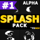 Cartoon Liquid Splashes | Motion Graphics Pack - VideoHive Item for Sale