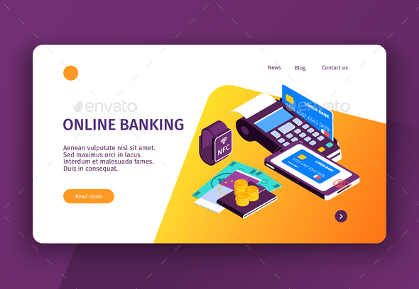 Online Banking  Page Design