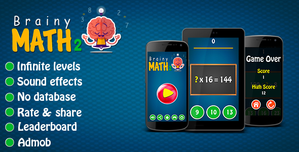 Brainy Math 2 - Android Game