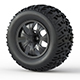 Monster Truck Wheel Toy - 3DOcean Item for Sale