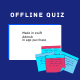 Offline quiz - CodeCanyon Item for Sale