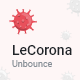 LeCorona - Virus Medical Prevention Unbounce Template - ThemeForest Item for Sale