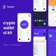 Hashed Crypto Wallet UI Kit - ThemeForest Item for Sale