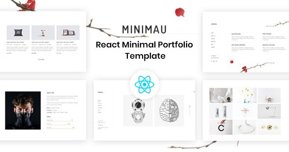 Minimau – React Portfolio Template