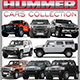 30" Hummers Cars collection Pack - 3DOcean Item for Sale