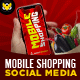 Mobile Shopping Social Media Pack - GraphicRiver Item for Sale