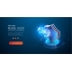 Virus Protection Website Page Template - GraphicRiver Item for Sale