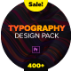 Typography Design Pack -  for Premiere Pro | Essential Graphics - VideoHive Item for Sale
